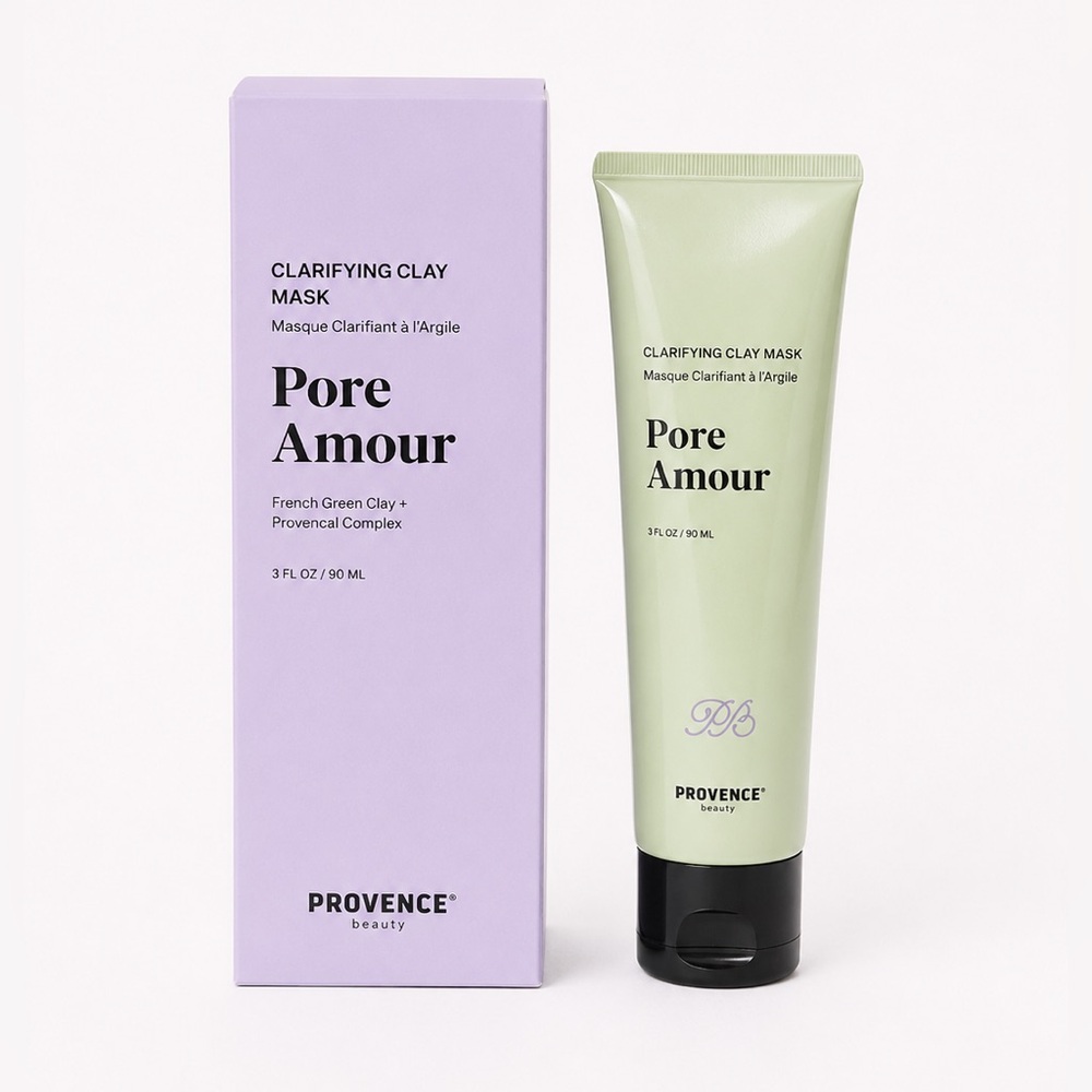 Pore Amour Clarifying Clay Mask by Provence Beauty - Light Green